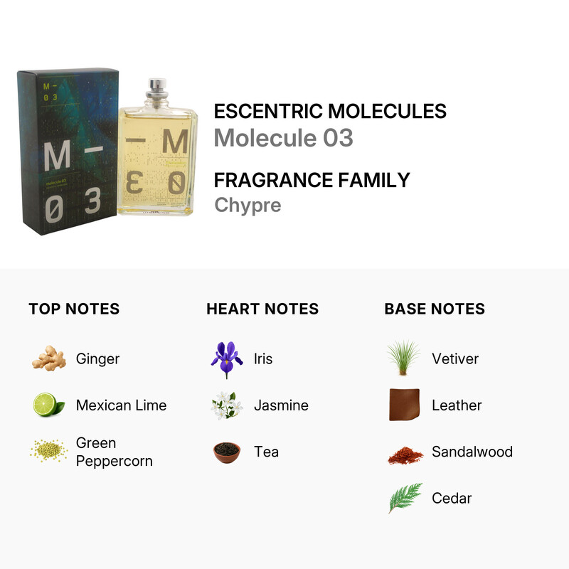 Escentric Molecules Molecule 03 by Escentric Molecules for Unisex