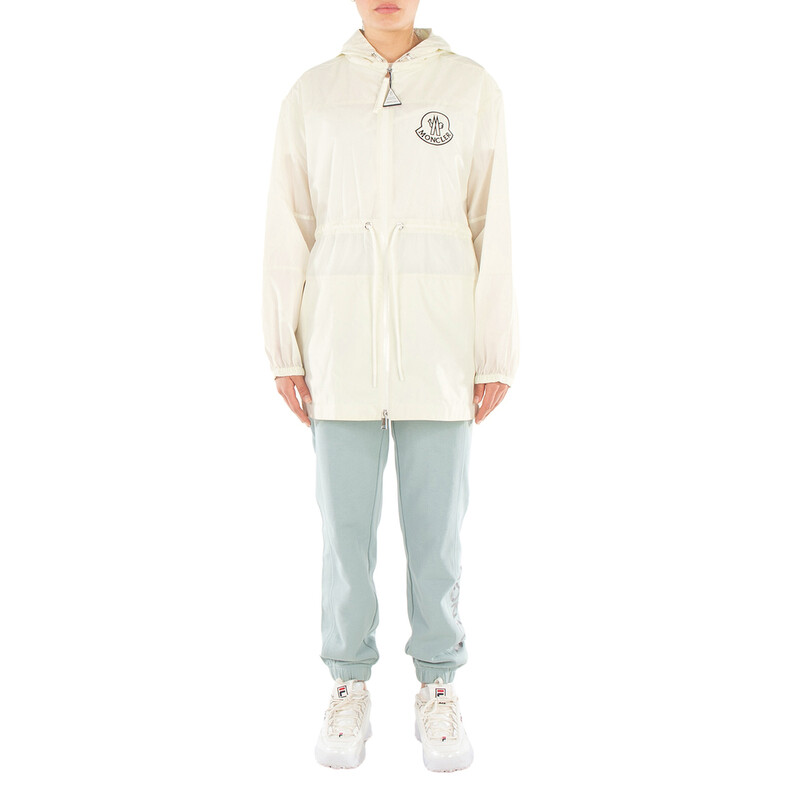 Moncler Adjustable Hood Raincoat, Brand Size 2 (Medium