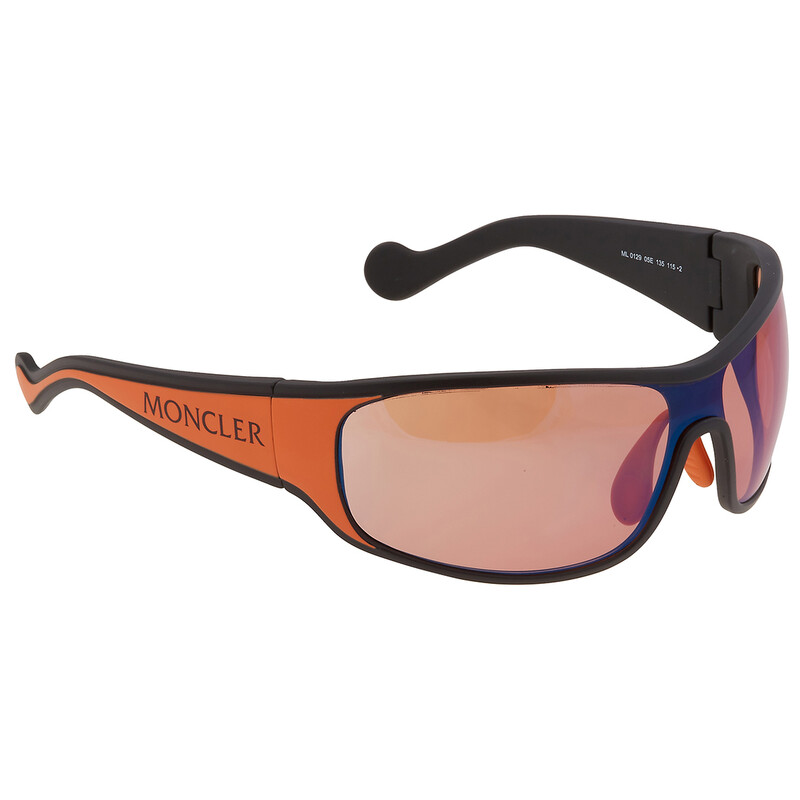 Moncler Brown Wrap Unisex Sunglasses ML0129 05E 00 889214098757
