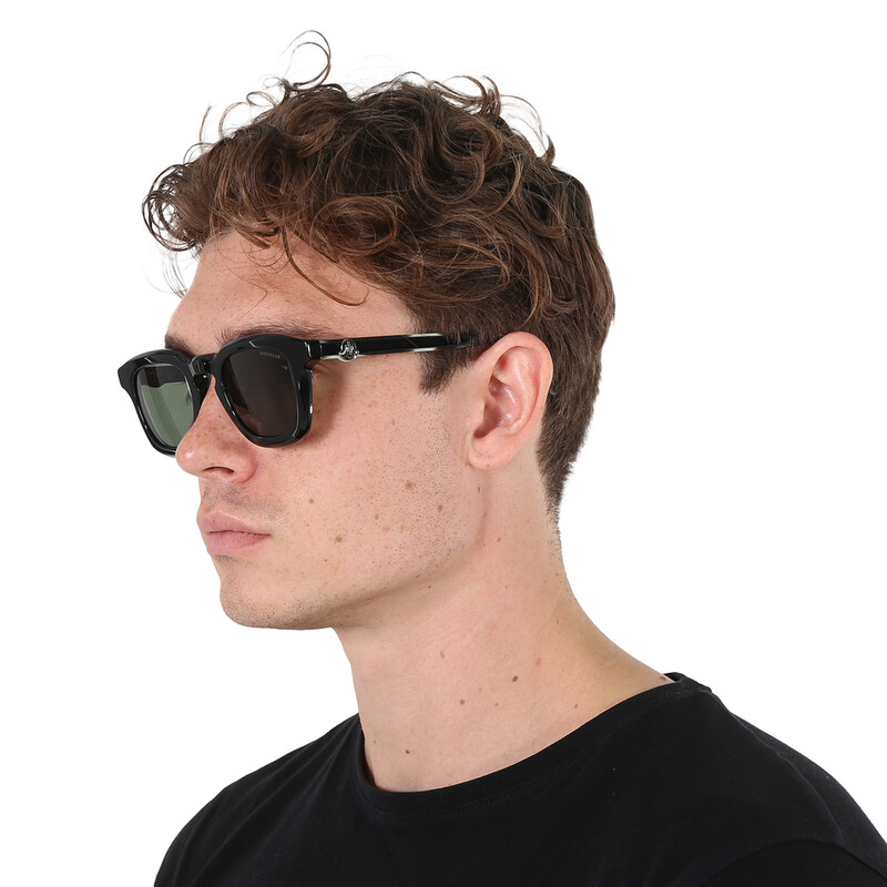 Moncler Gradd Polarized Green Square Men's Sunglasses ML0262 05R