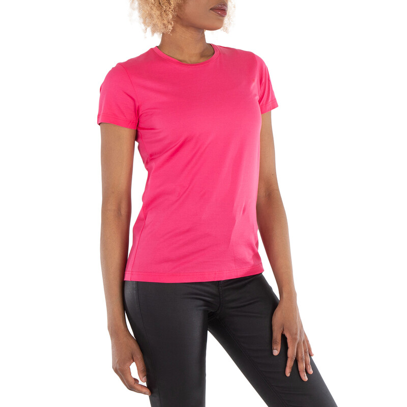 Moncler Pink Logo T-Shirt Size X-Small E10938086261-V8002-522