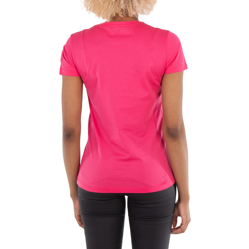 Moncler Pink Logo T-Shirt Size X-Small E10938086261-V8002-522