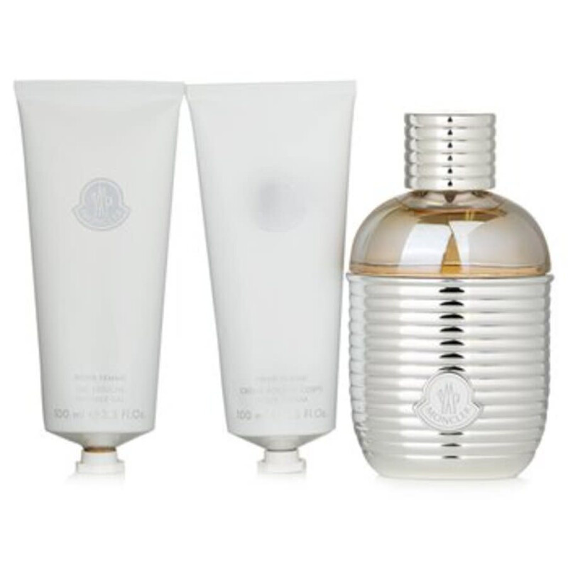 Moncler Ladies Pour Femme 3pcs EDP Gift Set Fragrances