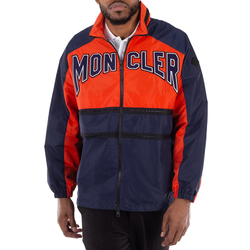 Moncler Long Sleeve Windbreaker Jacket, Brand Size 4 (X-Large