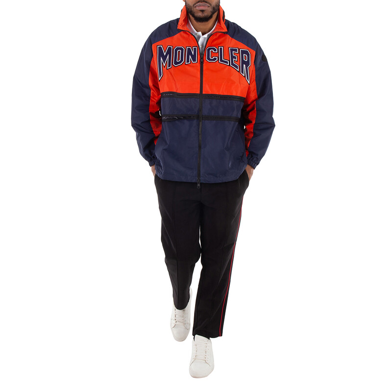 Moncler Long Sleeve Windbreaker Jacket, Brand Size 4 (X-Large