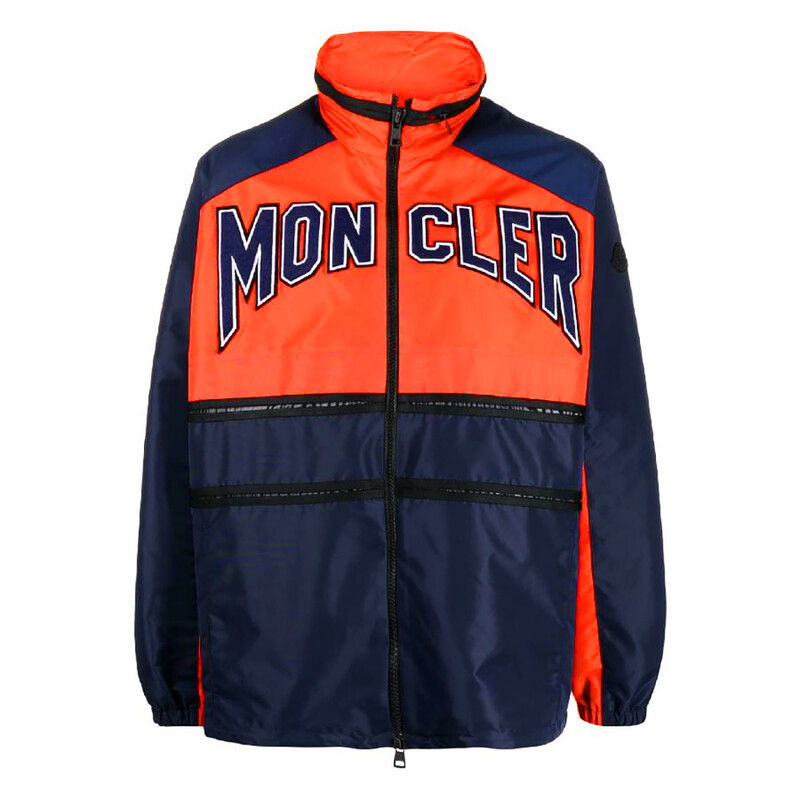 Moncler Long Sleeve Windbreaker Jacket, Brand Size 4 (X-Large Moncler Long Sleeve Windbreaker Jacket, Brand Size 4 (X-Large