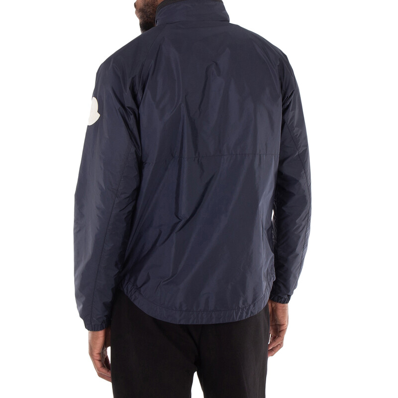 Moncler Men's Blue Octano Windbreaker, Brand Size 4 (X-Large