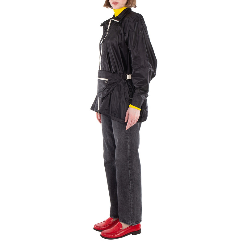 Moncler Moy Parker Long Sleeve Jacket, Brand Size 2 (Medium