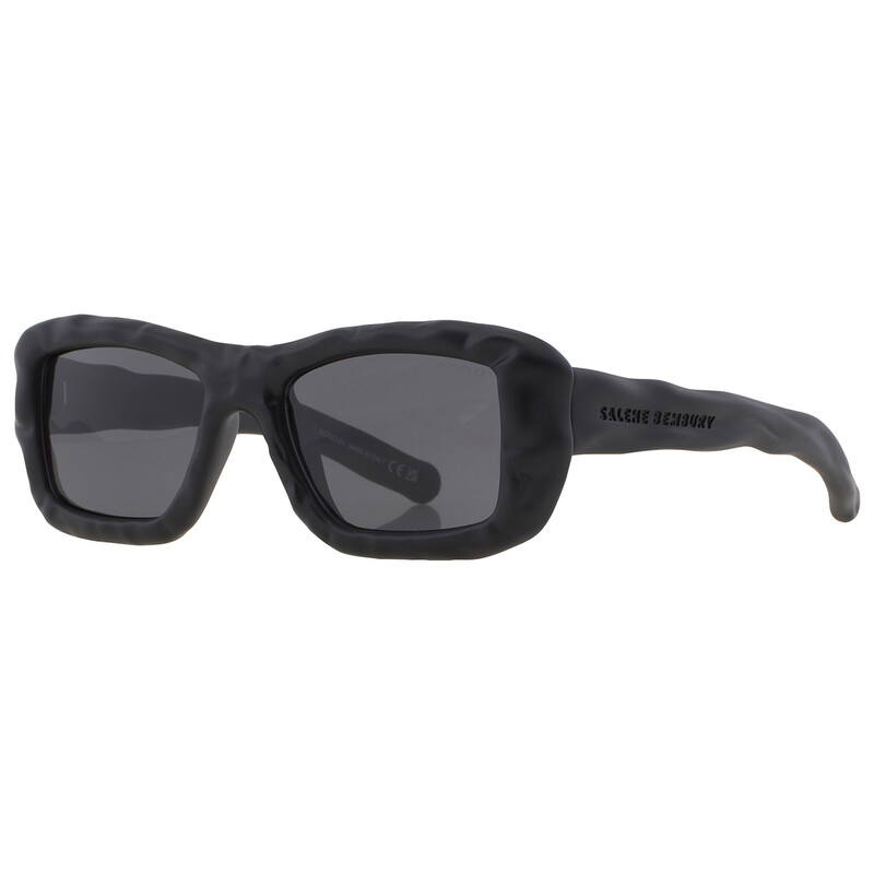 Moncler Salehe Bembury Dark Grey Rectangular Unisex Sunglasses