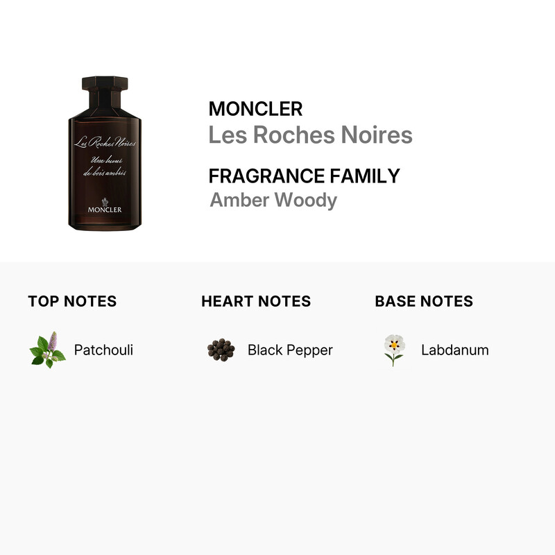 Moncler Unisex Les Roches Noires EDP 6.7 oz Fragrances