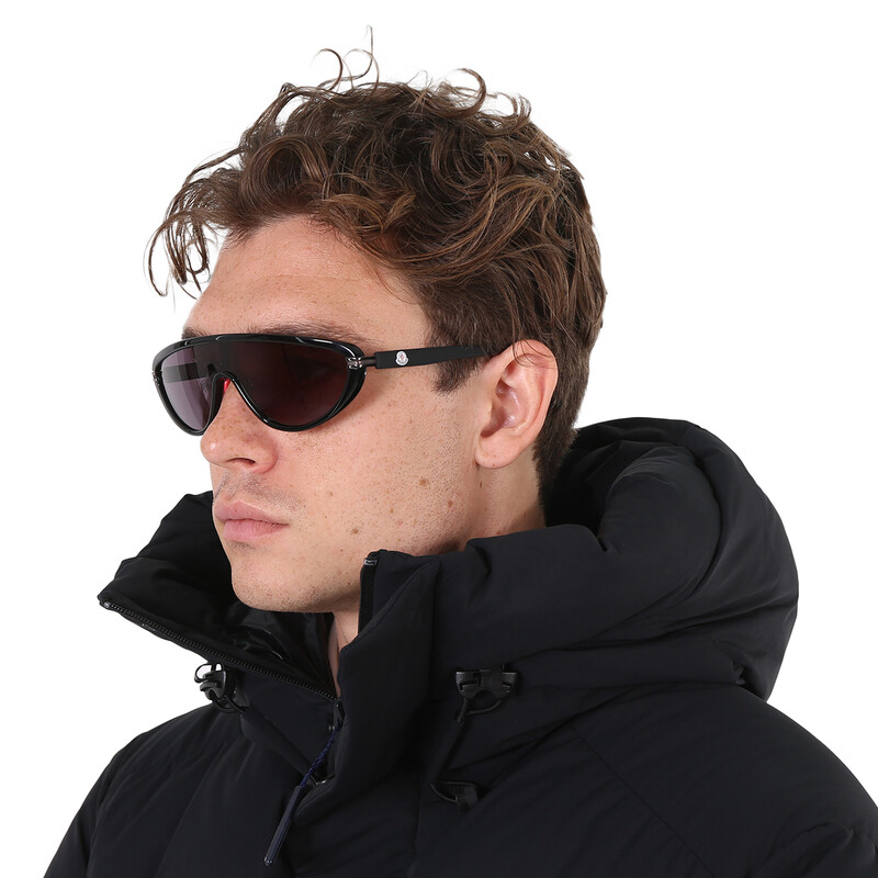 Moncler Vitesse Smoke Shield Unisex Sunglasses ML0239 01A 00
