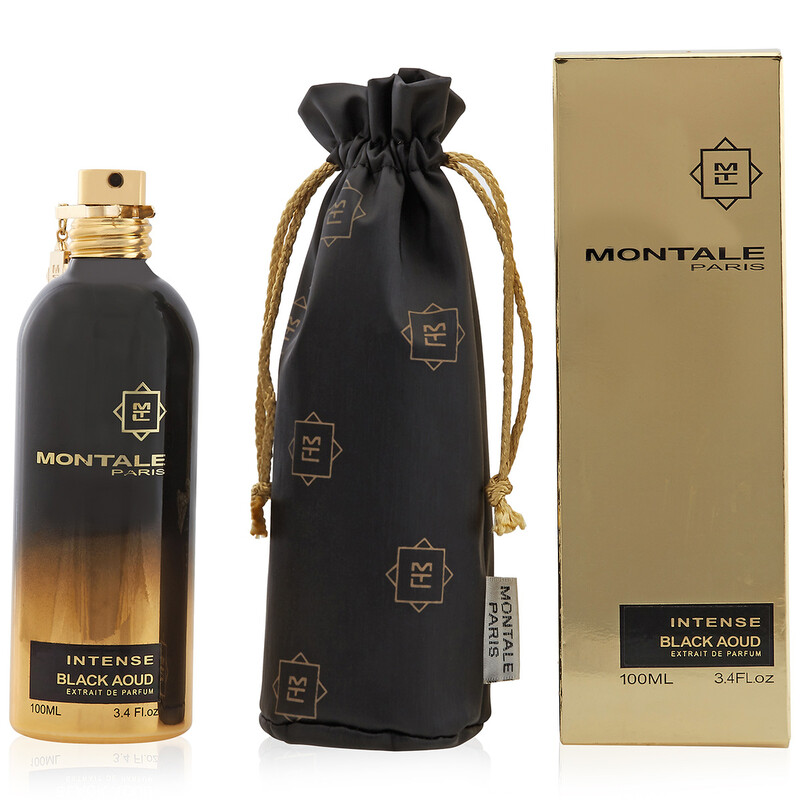 Montale Unisex Black Aoud Intense Extrait de Parfum Spray 3.4 oz