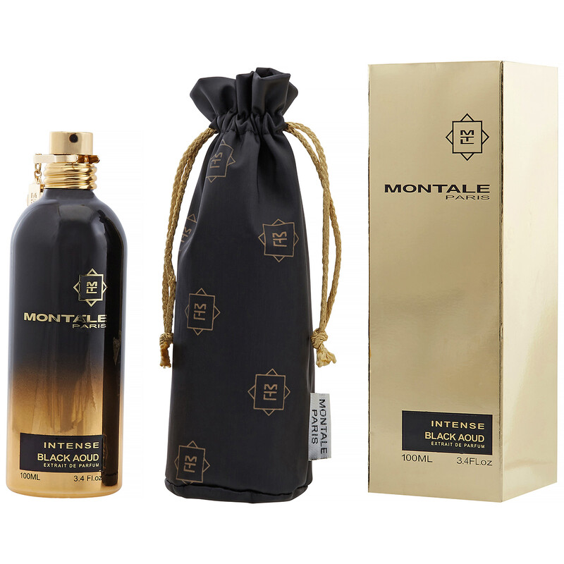 Montale Unisex Black Aoud Intense Extrait de Parfum Spray 3.4 oz