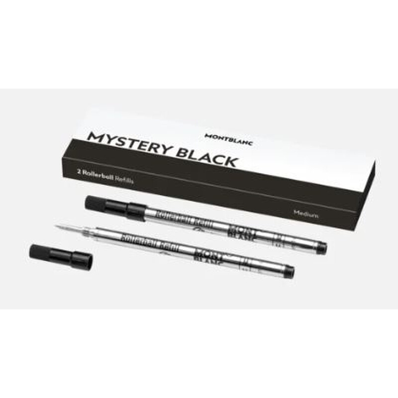 ヘアゴム No.50 Montblanc 2 Rollerball Refills Medium Mystery Black 128231