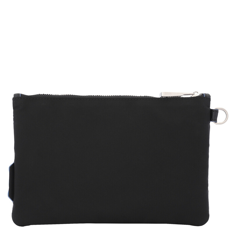 Montblanc Black Blue Nylon Spirit Small Pouch 128736 4062037059938