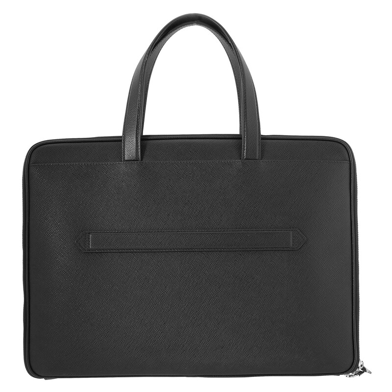 Montblanc Black Sartorial Thin Leather Briefcase 220490