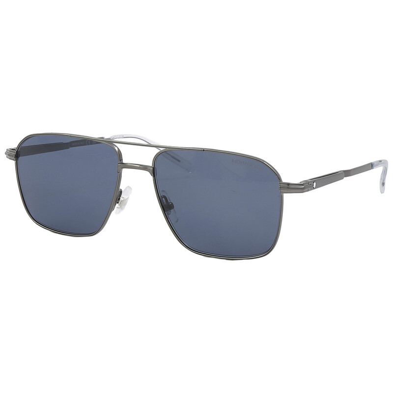 Montblanc Blue Navigator Men's Sunglasses MB0278S 003 56