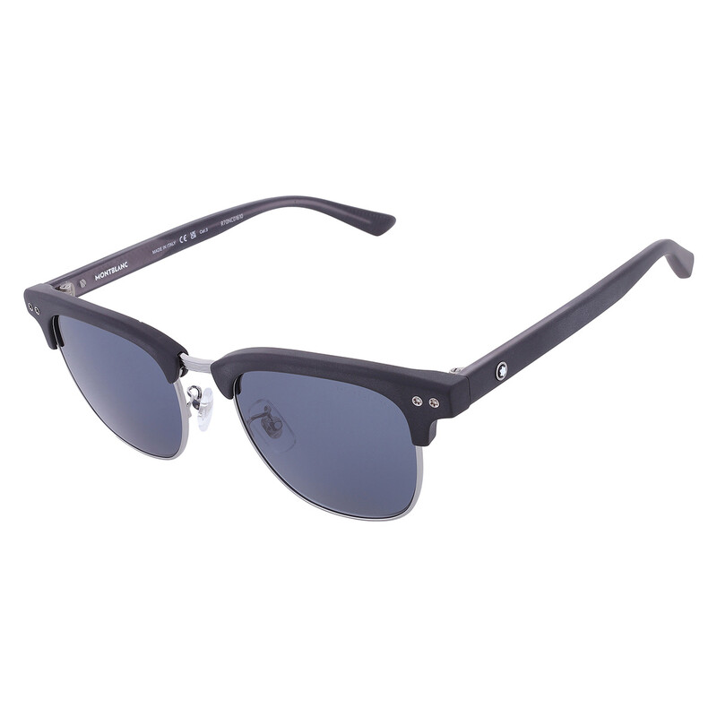 Montblanc Blue Square Men's Sunglasses MB0382S 002 52 889652542010