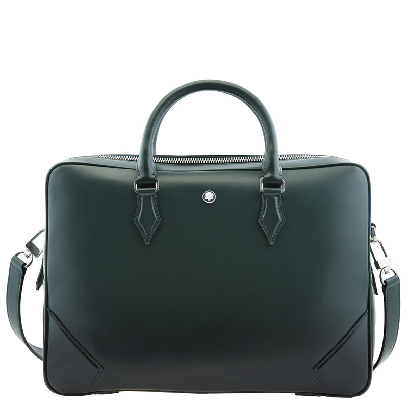 新品未使用MontblancMeisterstück ケース箱付き 正規品 Montblanc British Green Meisterstuck Document Case 198265