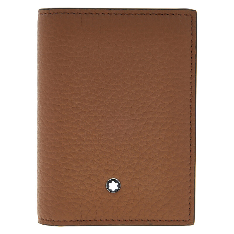 Montblanc Caramel Grain Leather Card Holder 198303 4062037802367