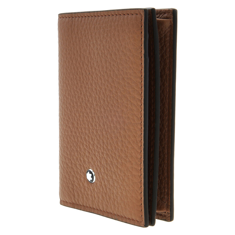 Montblanc Caramel Grain Leather Card Holder 198303 4062037802367