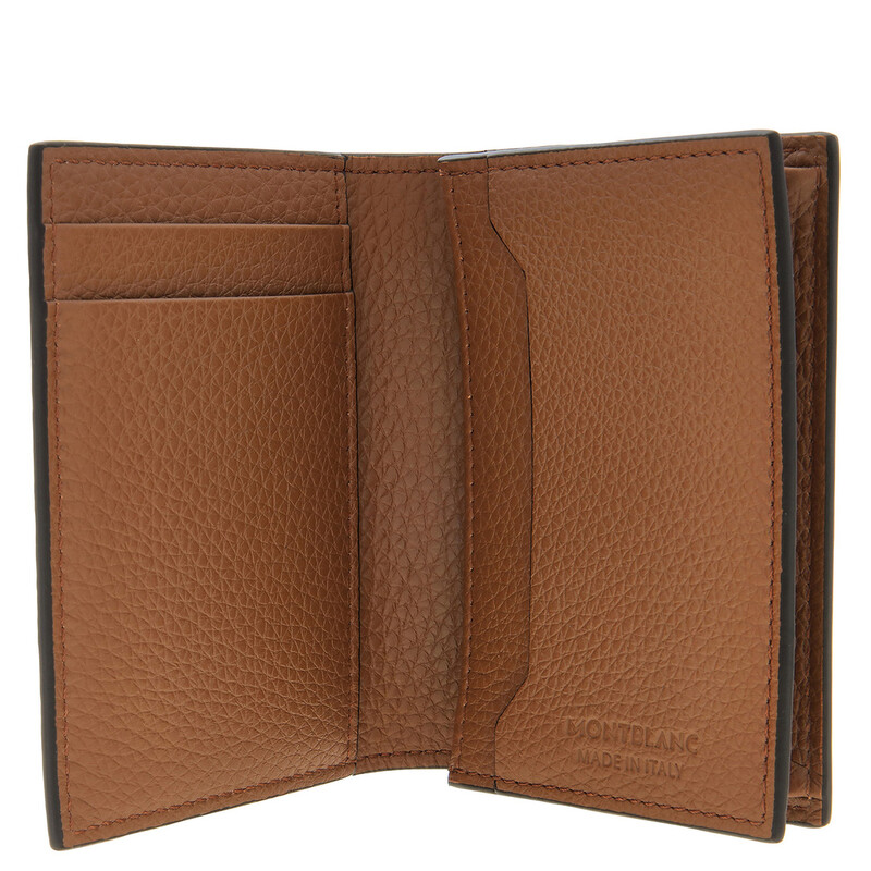 Montblanc Caramel Grain Leather Card Holder 198303 4062037802367