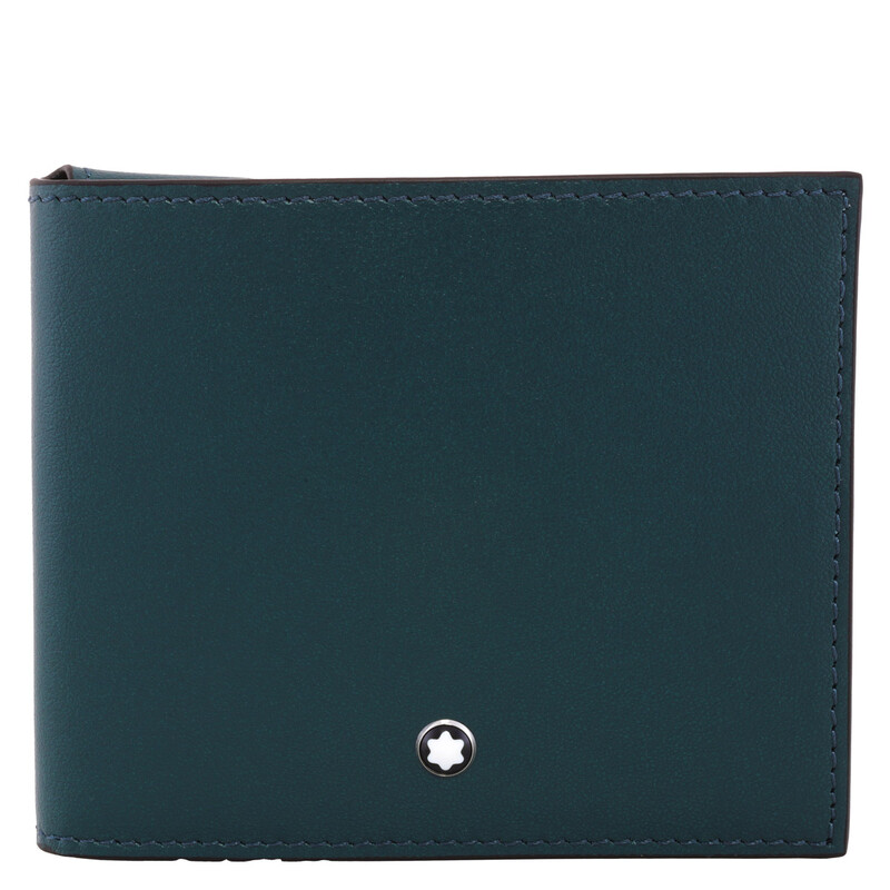 Montblanc Dark Pool Soft Trio 4cc Thin Leather Wallet 198748