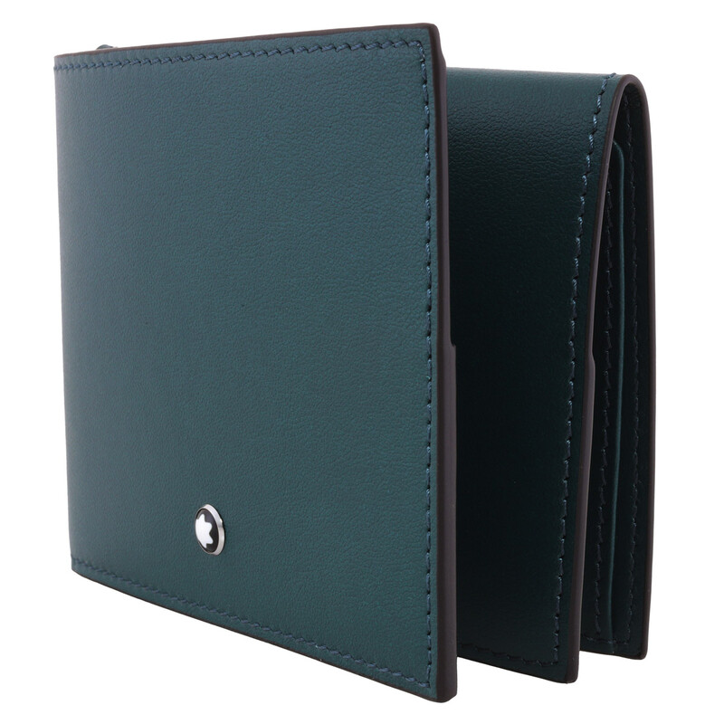 Montblanc Dark Pool Soft Trio 4cc Thin Leather Wallet 198748