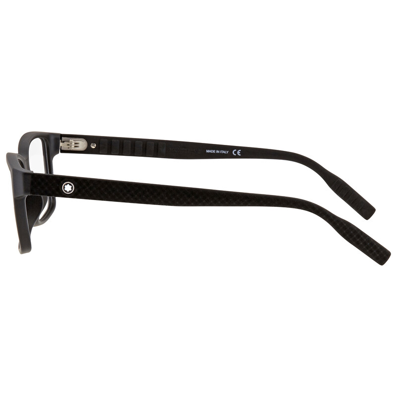 Montblanc Demo Rectangular Men's Eyeglasses MB0066O 001 56