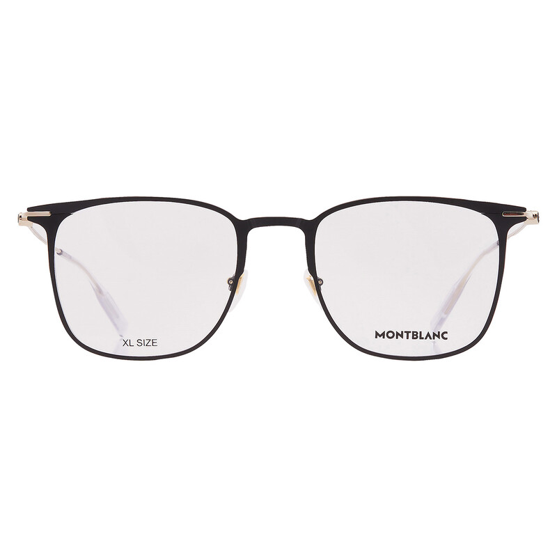 mamanoookaimononbuu Montblanc Demo Square Men's Eyeglasses MB0356O 006 53 889652513935