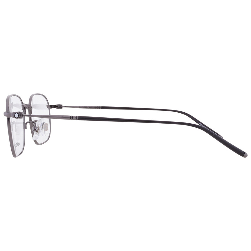 Montblanc Demo Square Titanium Men's Eyeglasses MB0414OA 001 54