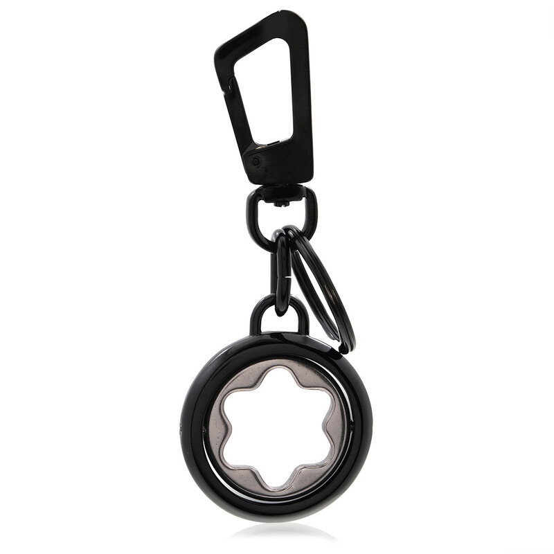 Montblanc Emblem Detailed Spinning Keychain 131106 4062037110592