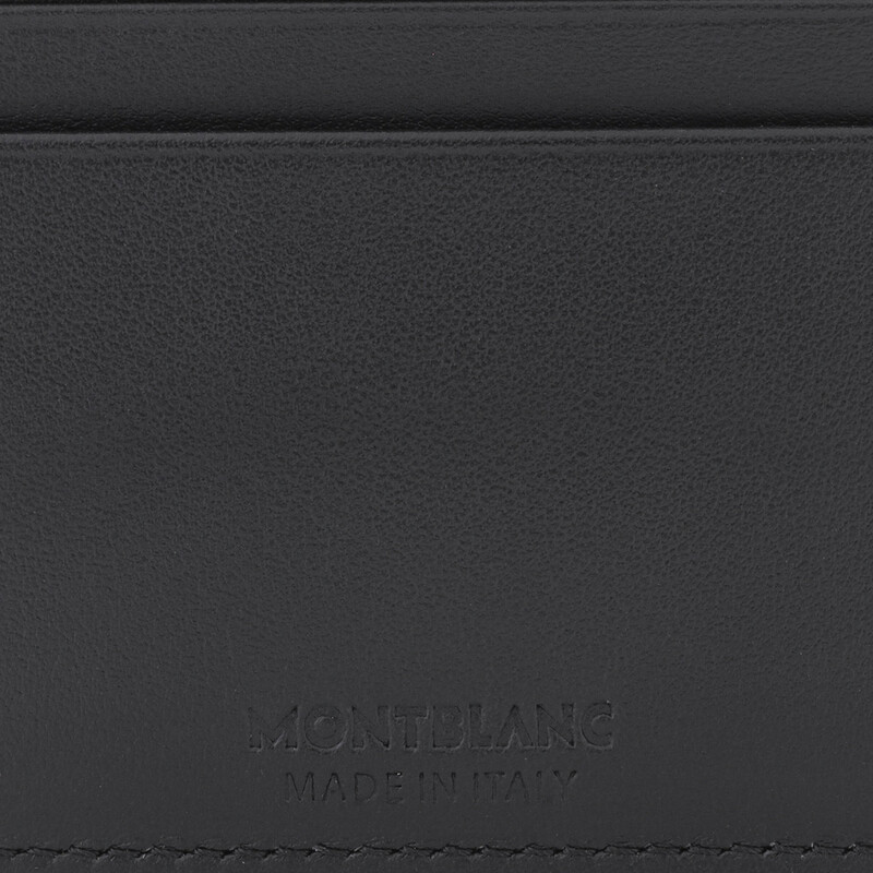 Montblanc Extreme 3.0 Black Leather Card Holder 129979