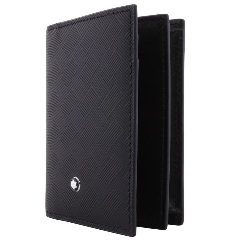 ⭐︎新品未使用⭐︎ MONTBLANC Extreme 3.0 Black 146 Montblanc Extreme 3.0 Embossed Leather Card Holder 131766