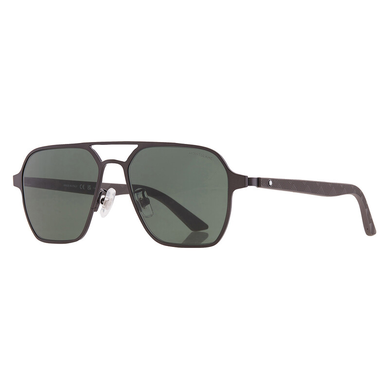 Montblanc Green Navigator Men's Sunglasses MB0360S 003 56
