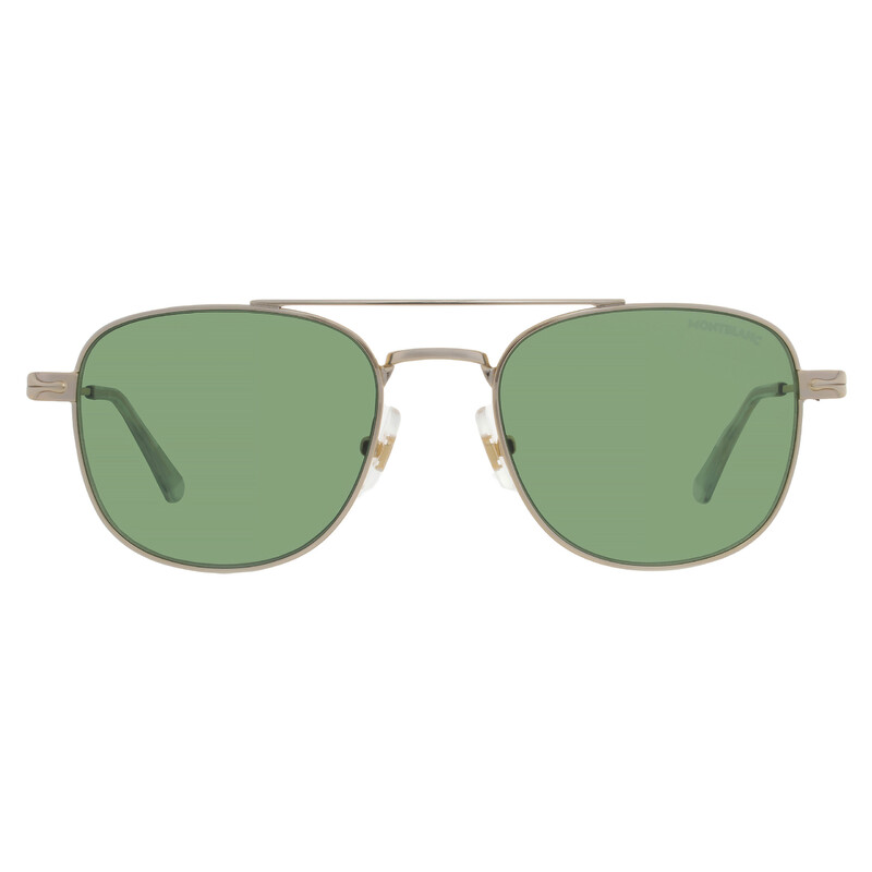Montblanc Green Pilot Men's Sunglasses MB0363S 002 51 889652511498