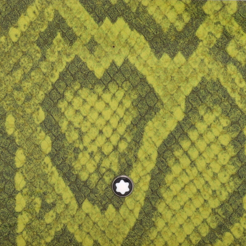 Montblanc Green Python Print 146 Notebook 119646 4017941938442