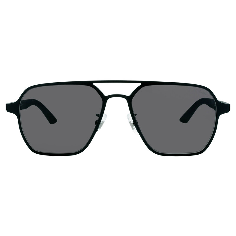 ANGLE プラチナ　Mサイズ　モデル01 Montblanc Grey Navigator Men's Sunglasses MB0360S 001 56
