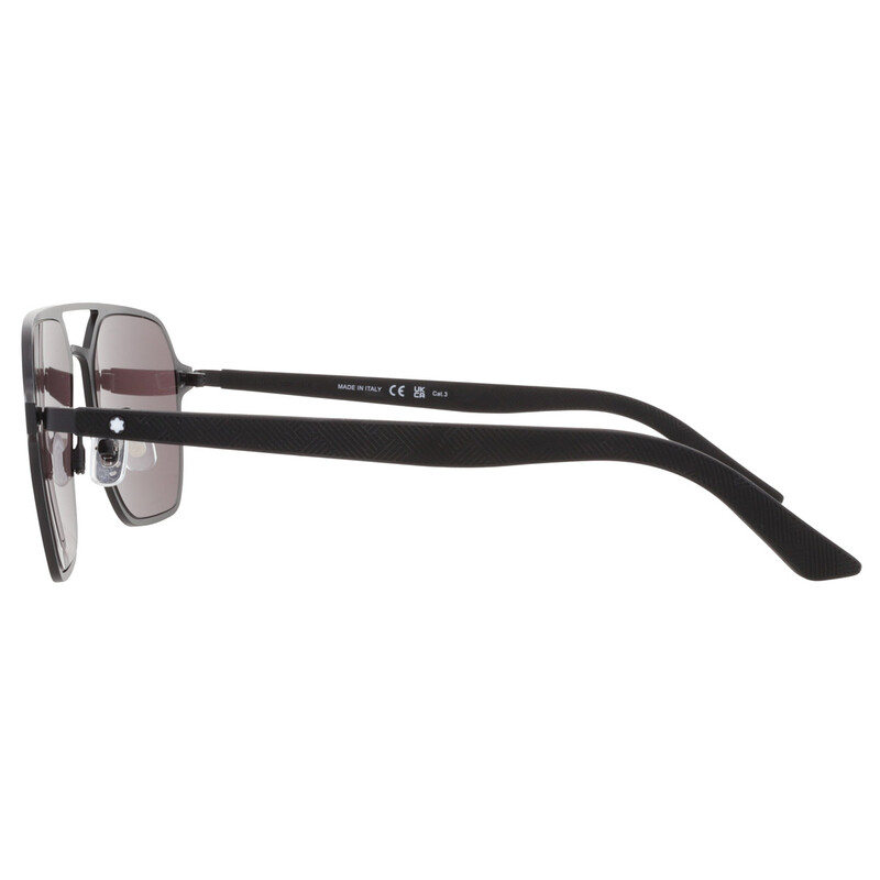 Montblanc Grey Navigator Men's Sunglasses MB0360S 001 56