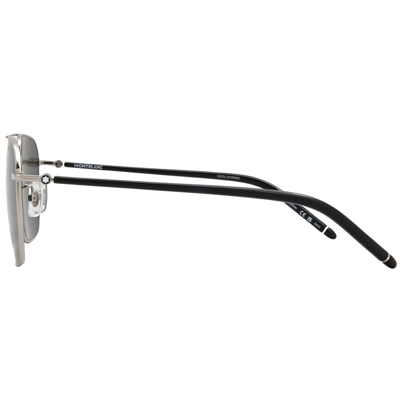 Montblanc Grey Navigator Men's Sunglasses MB0367SA 002 60