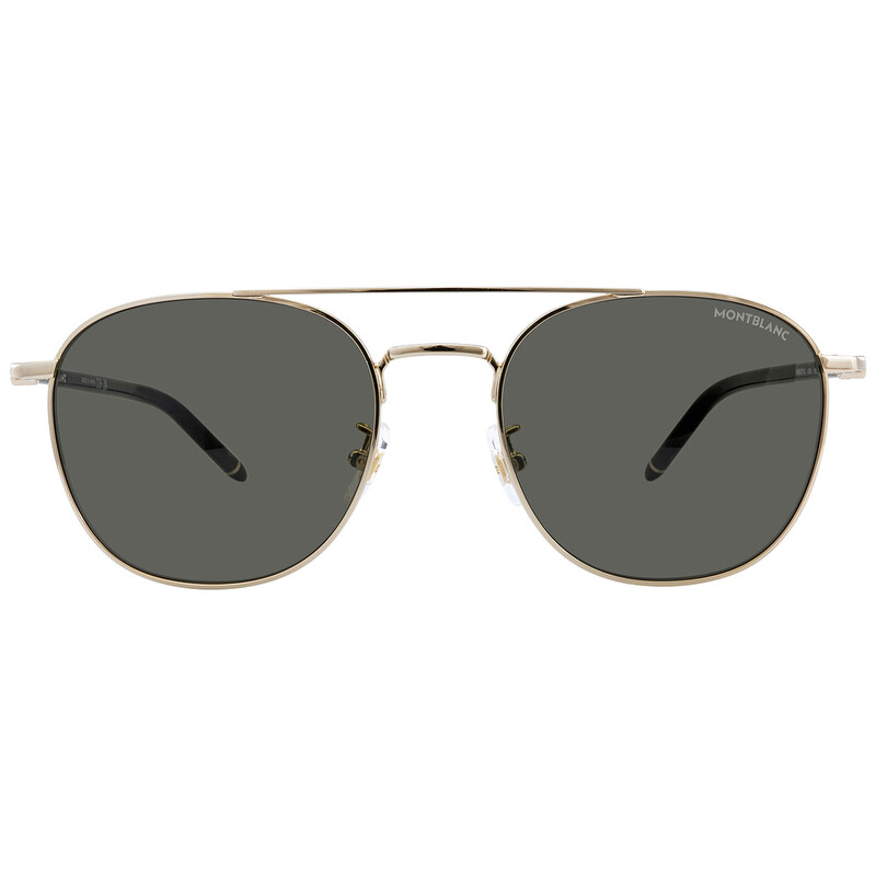 Montblanc Grey Pilot Men's Sunglasses MB0271S 006 56 889652421872