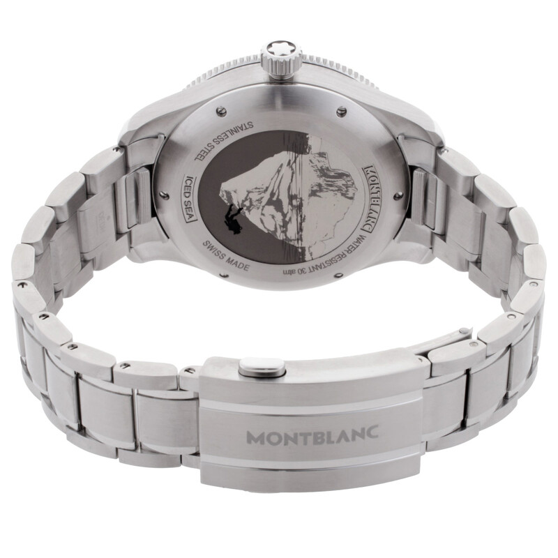 Montblanc Iced Sea Burgundy Automatic Men's Watch 132291 - Watches