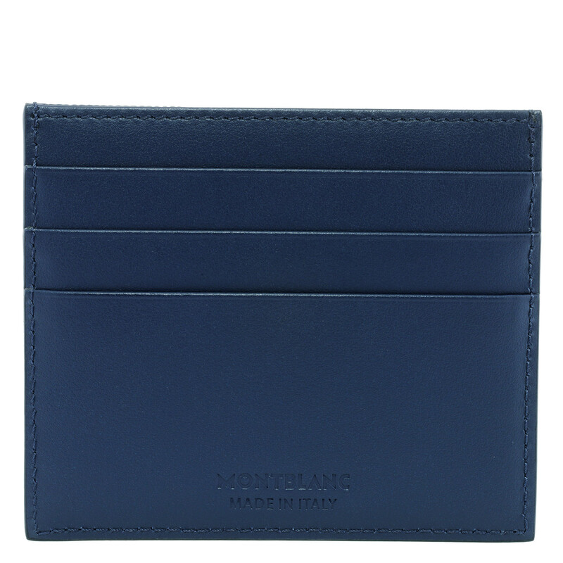 Montblanc Ink Blue Extreme 3.0 Card Holder 198079 4062037801261