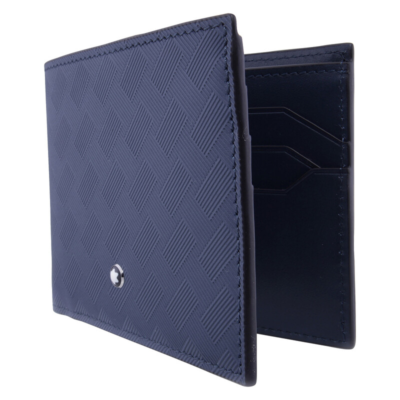 Montblanc Ink Blue Extreme 3.0 Wallet 6cc 198063 4062037801186