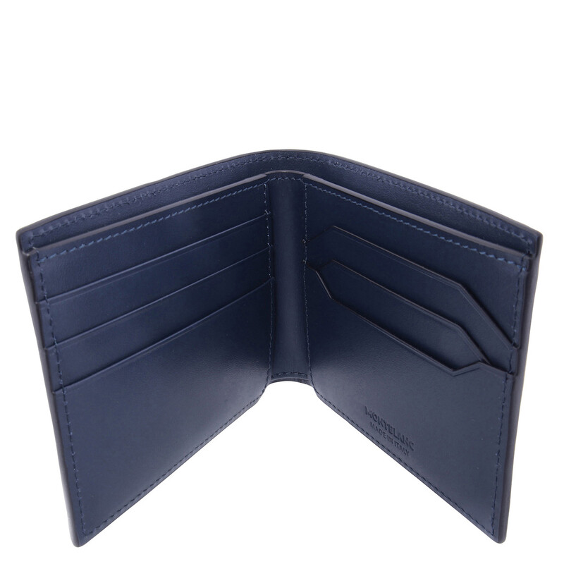 Montblanc Ink Blue Extreme 3.0 Wallet 6cc 198063 4062037801186