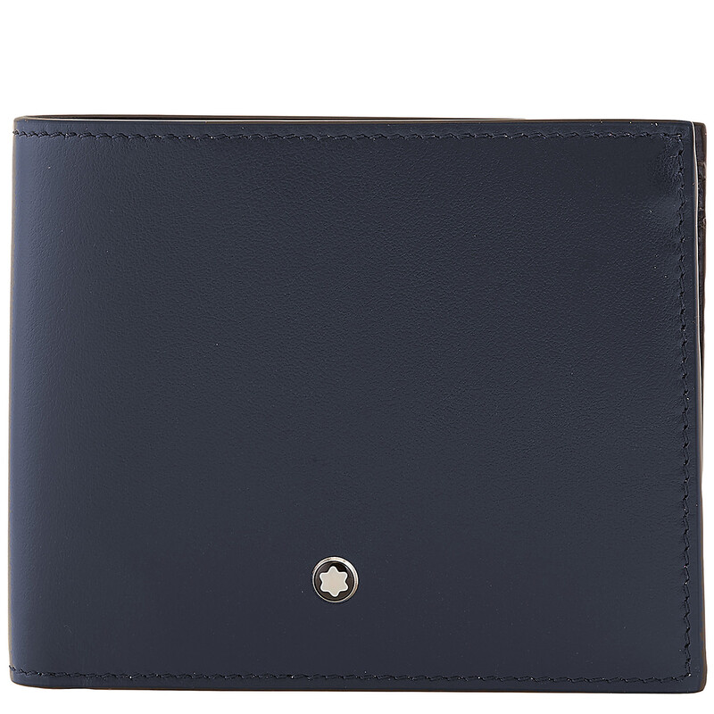 モンブラン⭐︎オーガニックコットンボタンニット　ships ネイビー　M Montblanc Ink Blue Meisterstuck 4CC Wallet 131934 4062037126647