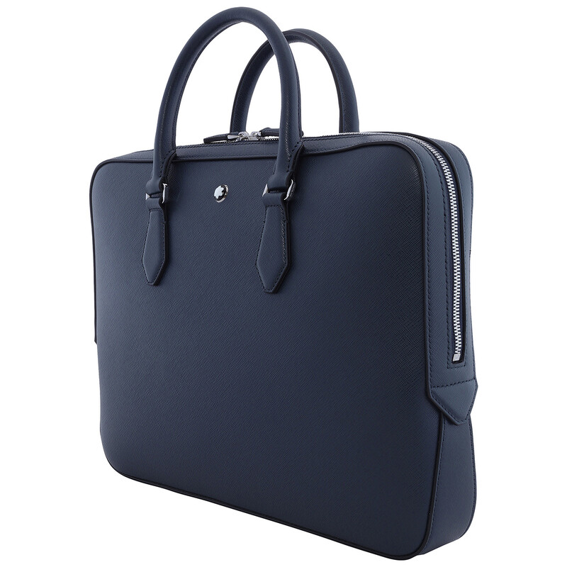 Montblanc Ink Blue Sartorial Thin Leather Document Case MB131715