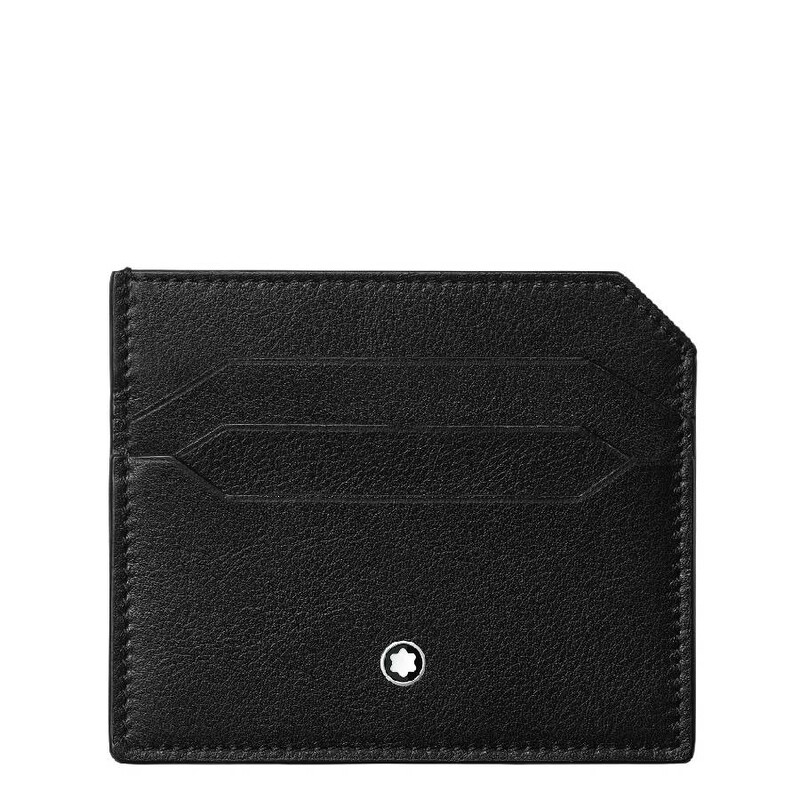 Montblanc Logo Detailed Soft Leather Card Case 130049