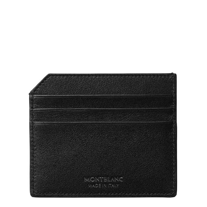 Montblanc Logo Detailed Soft Leather Card Case 130049
