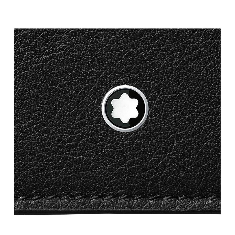 Montblanc Logo Detailed Soft Leather Card Case 130049